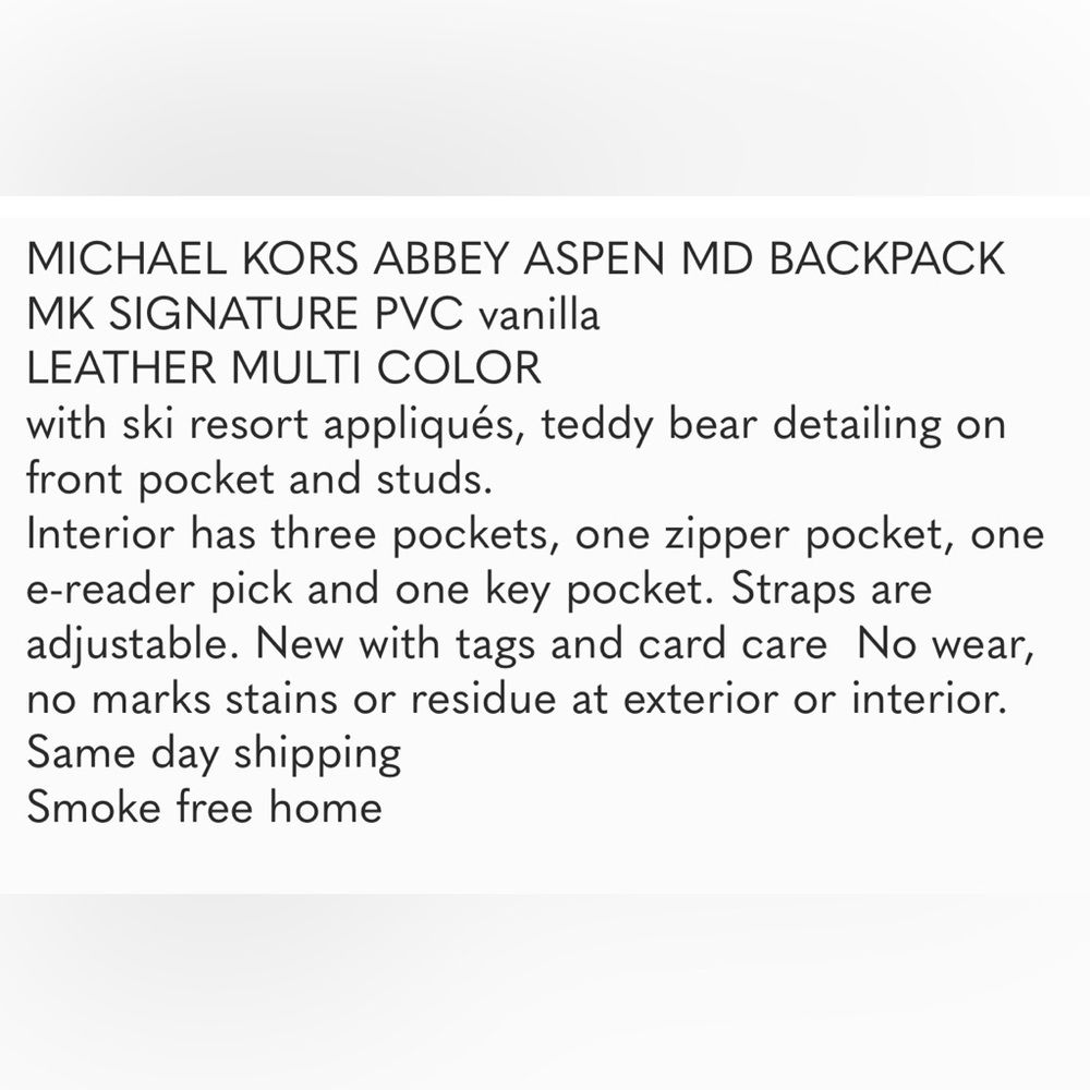 Michael Kors Medium Abbey Aspen Patchwork Travel … - image 11